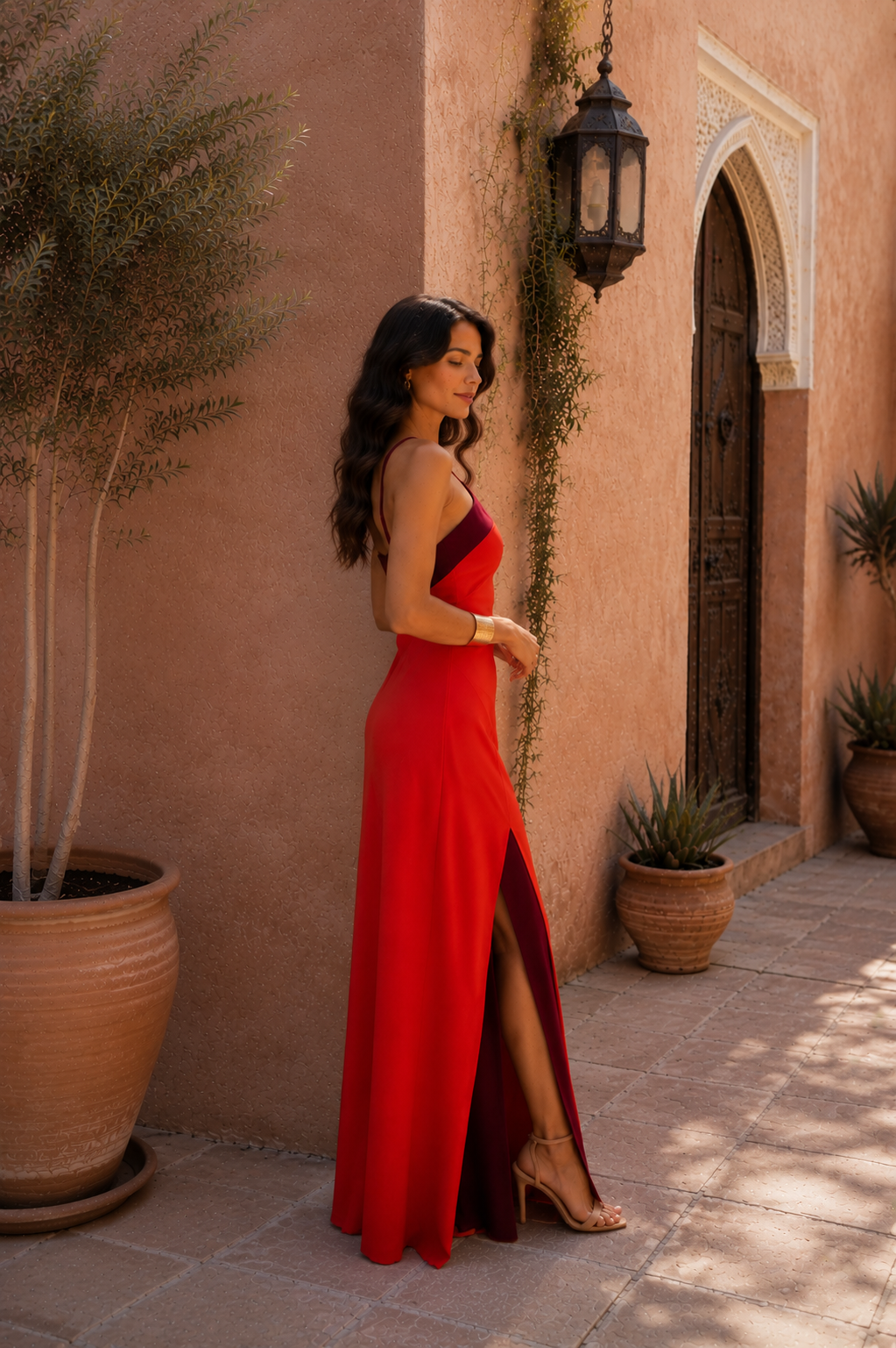 Abito Oasis in rosso