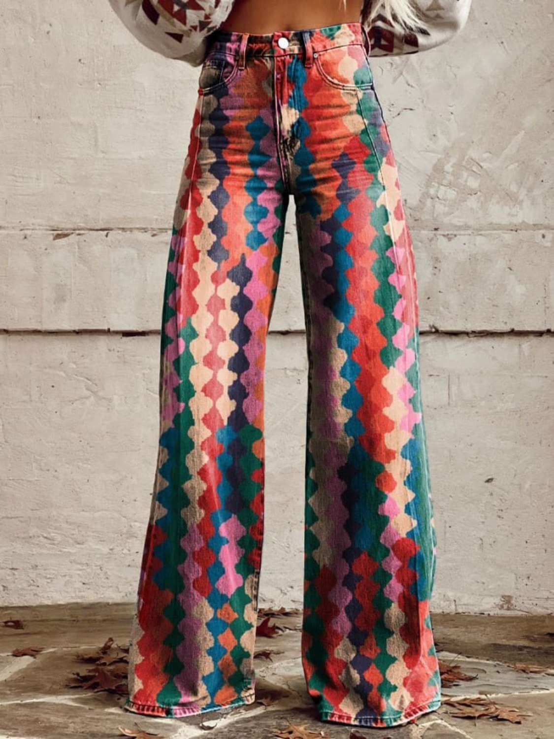 Amélie - Pantaloni eleganti e bohémien