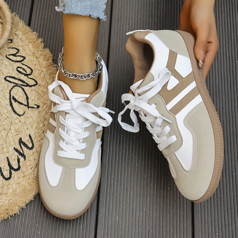 Bianca | Scarpe da ginnastica comode e di sostegno