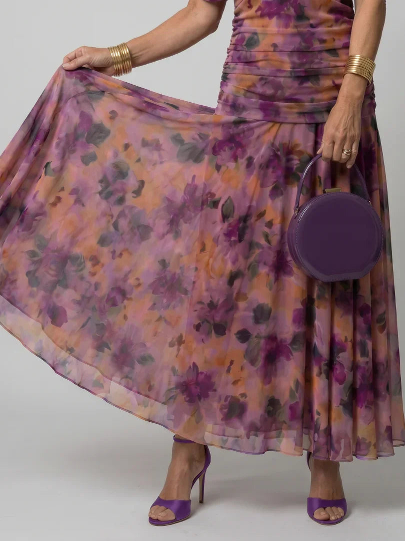Calen | Abito midi con spalle scoperte