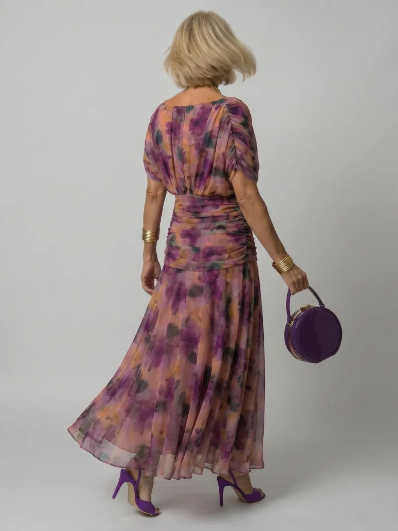 Calen | Abito midi con spalle scoperte