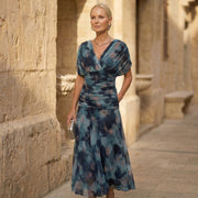 Luna | Abito blu elegante