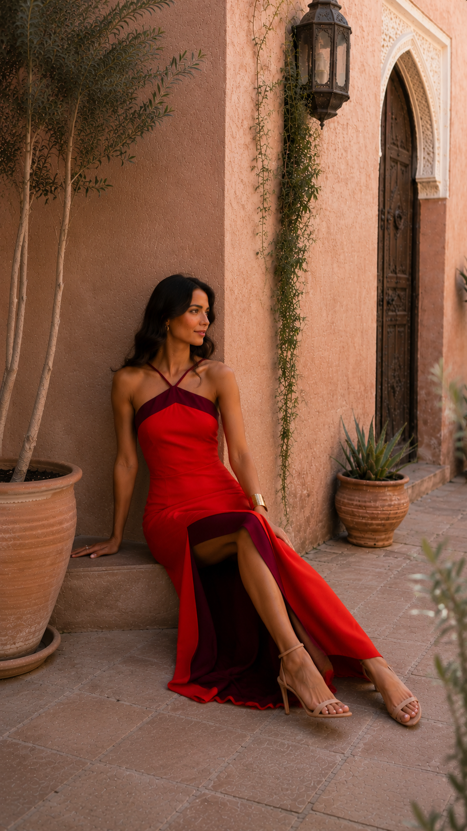 Abito Oasis in rosso