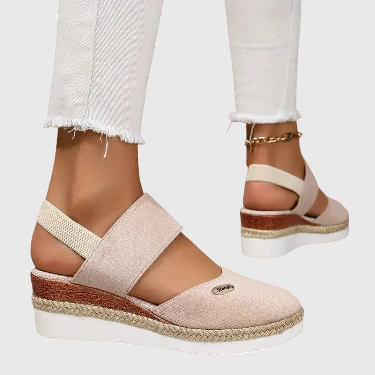 Antonia - Sandali ortopedici con plateau