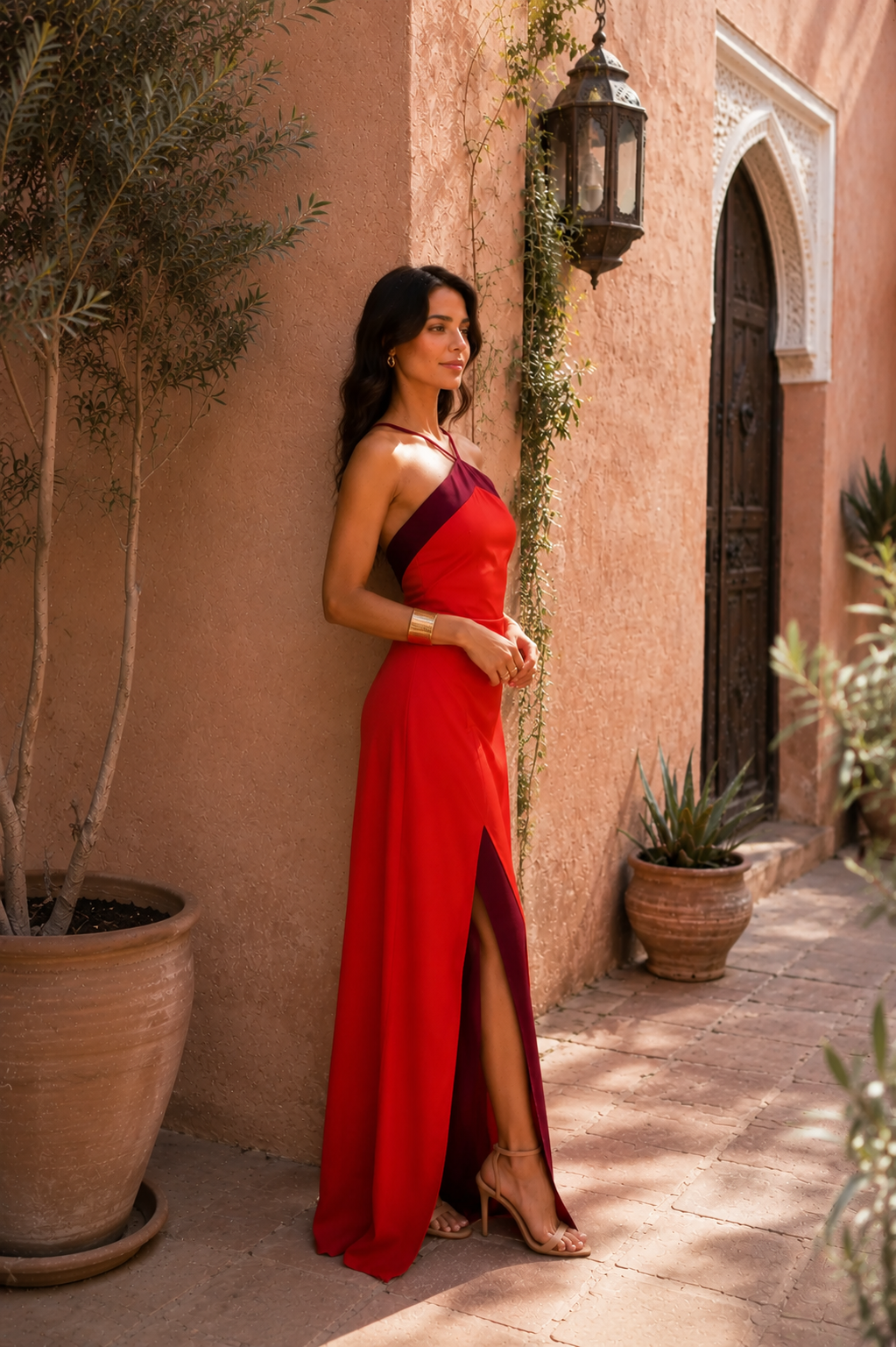 Abito Oasis in rosso