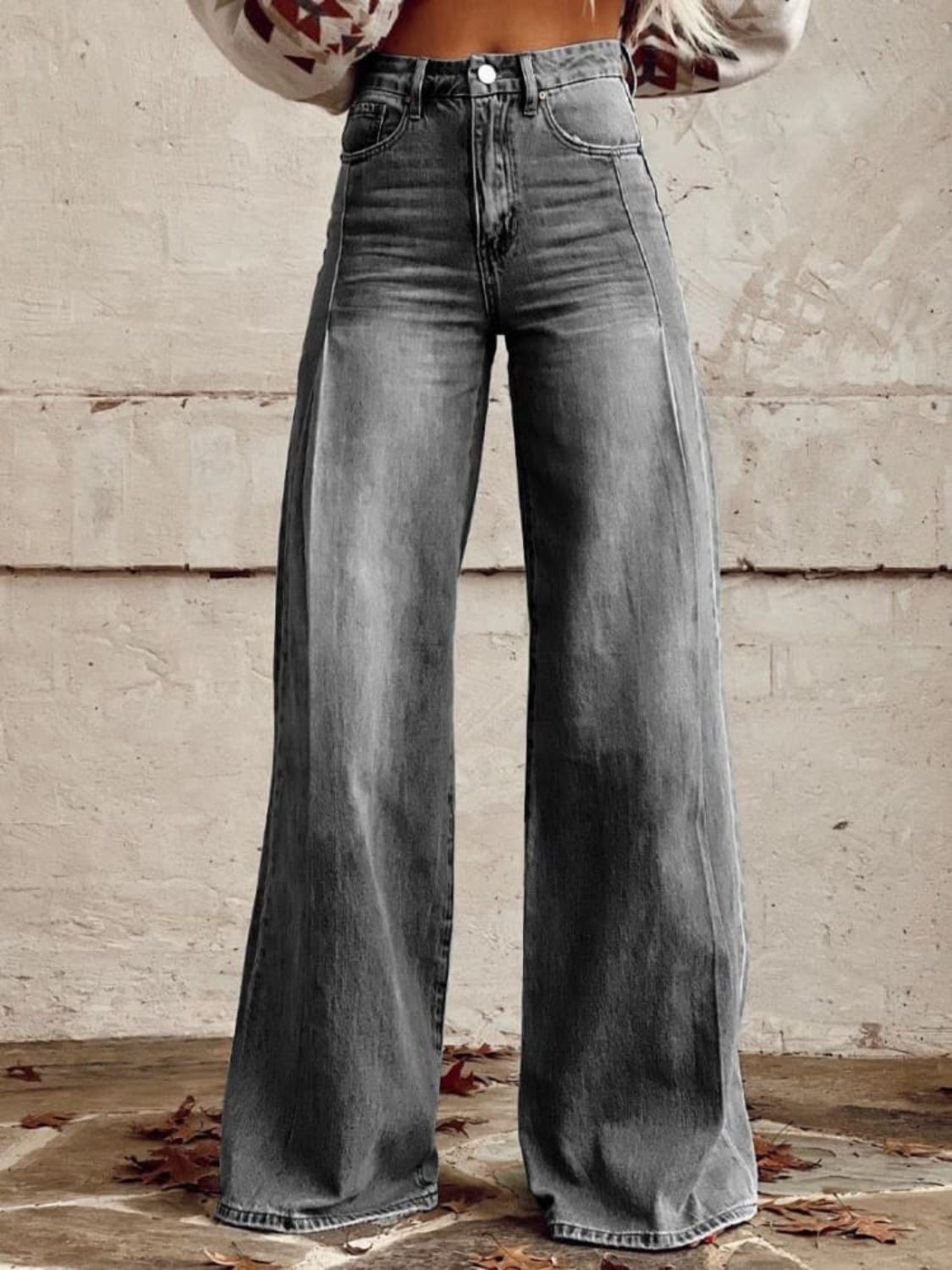Lucia - Pantaloni larghi eleganti