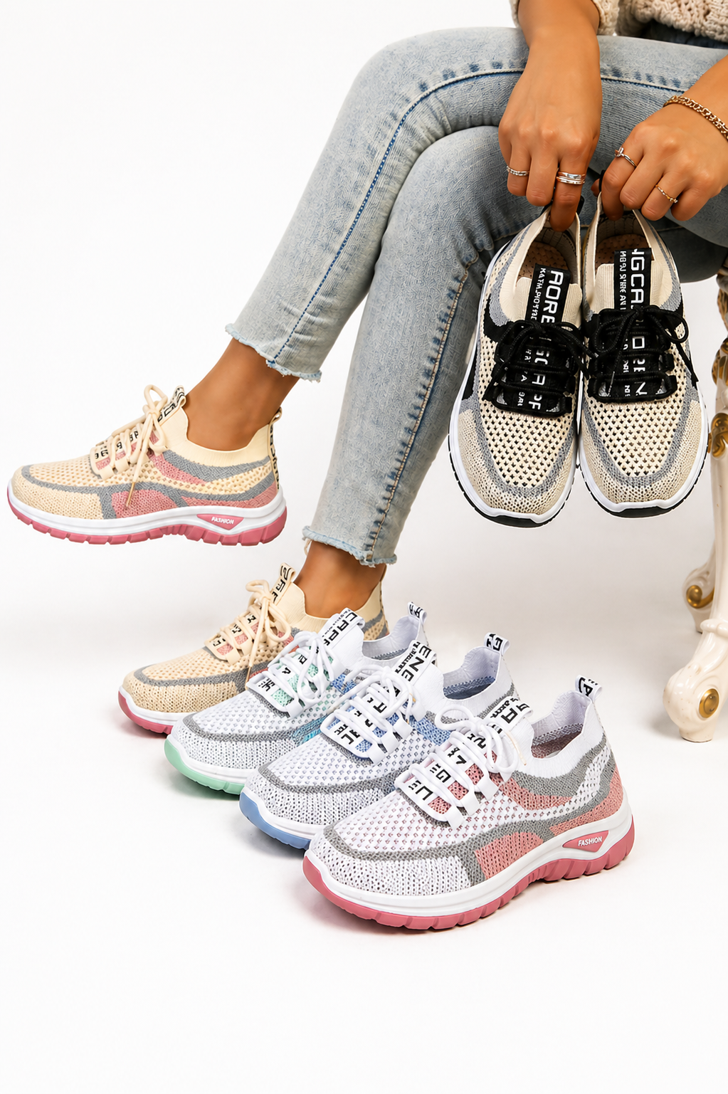 Nerina | Scarpe da ginnastica leggere e comode