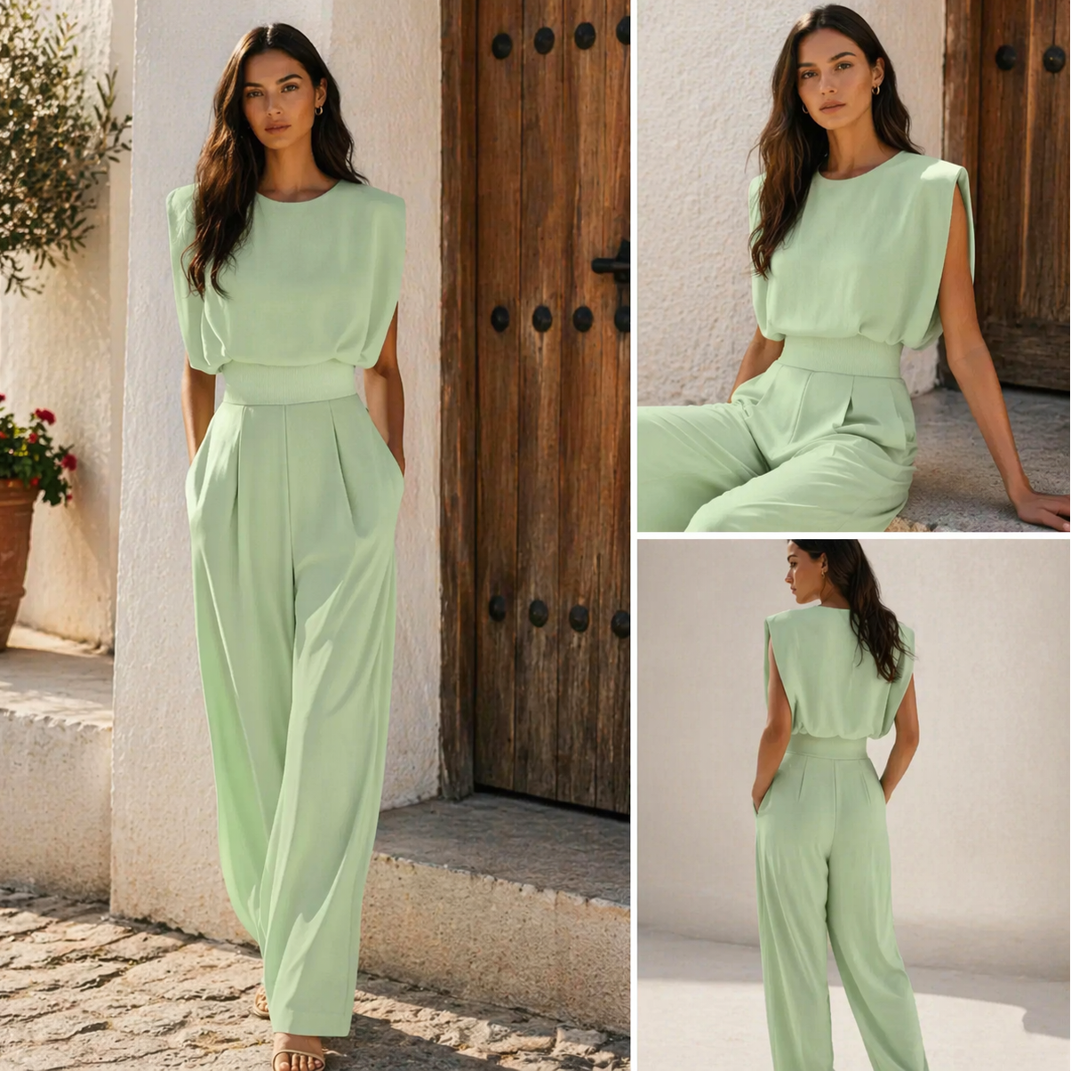 Noemi | Tuta elegante con cintura in vita
