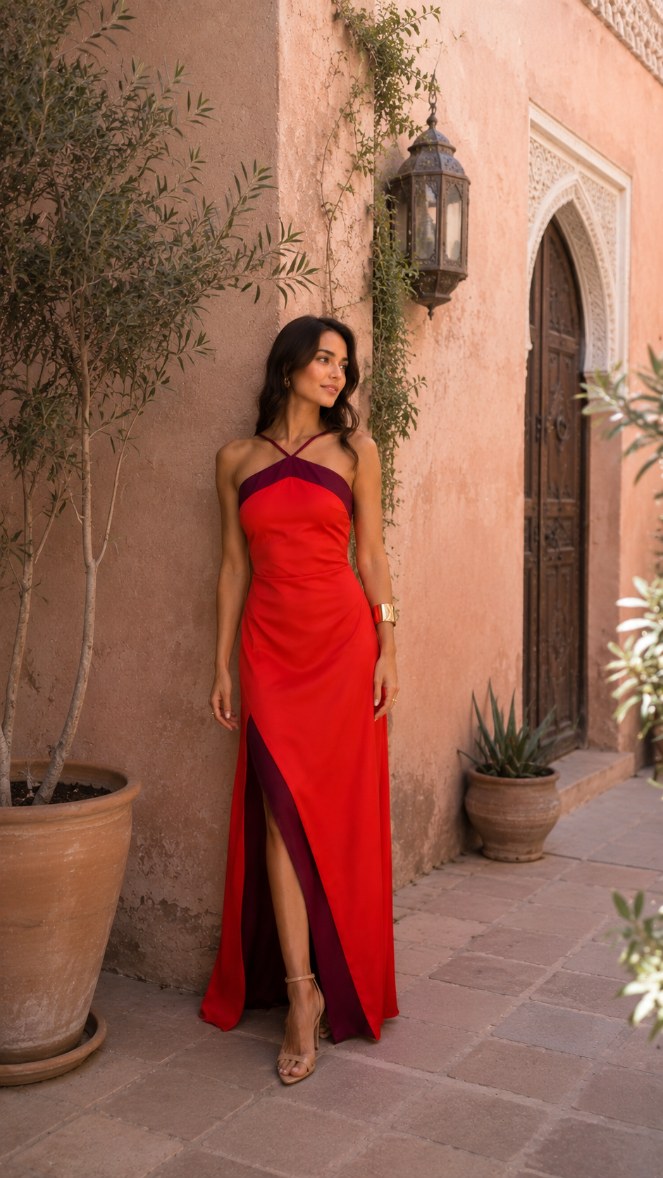 Abito Oasis in rosso