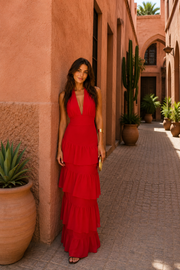Abito Manila in rosso
