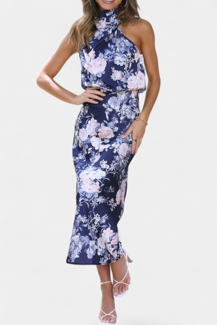 Lisa | Maxi Halter floreale