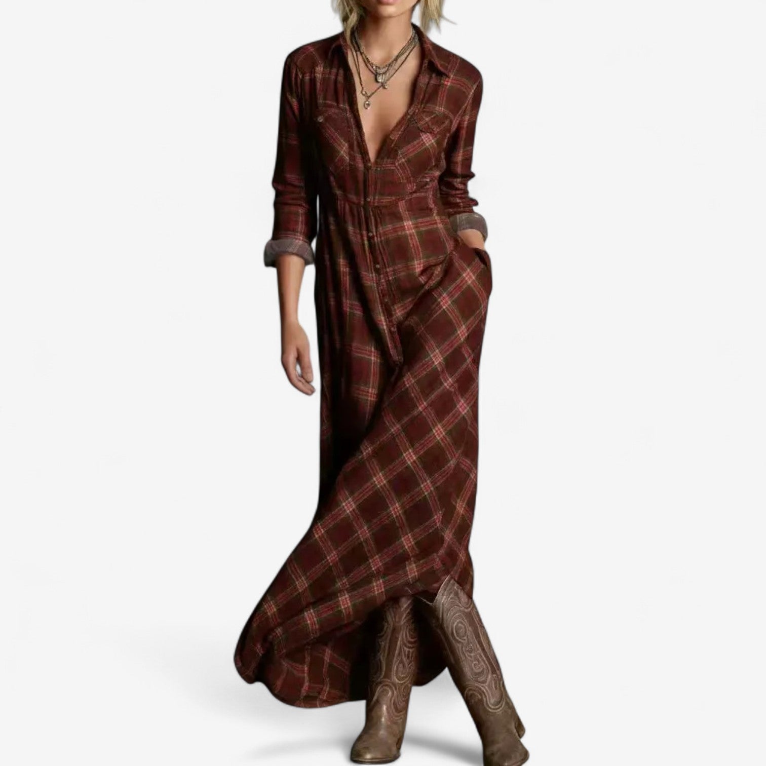 Elora™ Maxi Chemise Intemporelle