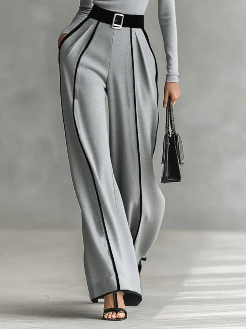 Vera™ || Set elegante con dettagli a contrasto