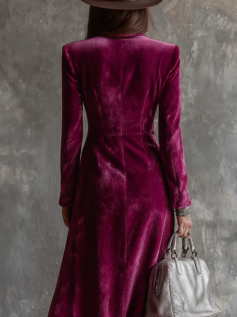 Elora™ Victoria | Abito Blazer in Velluto
