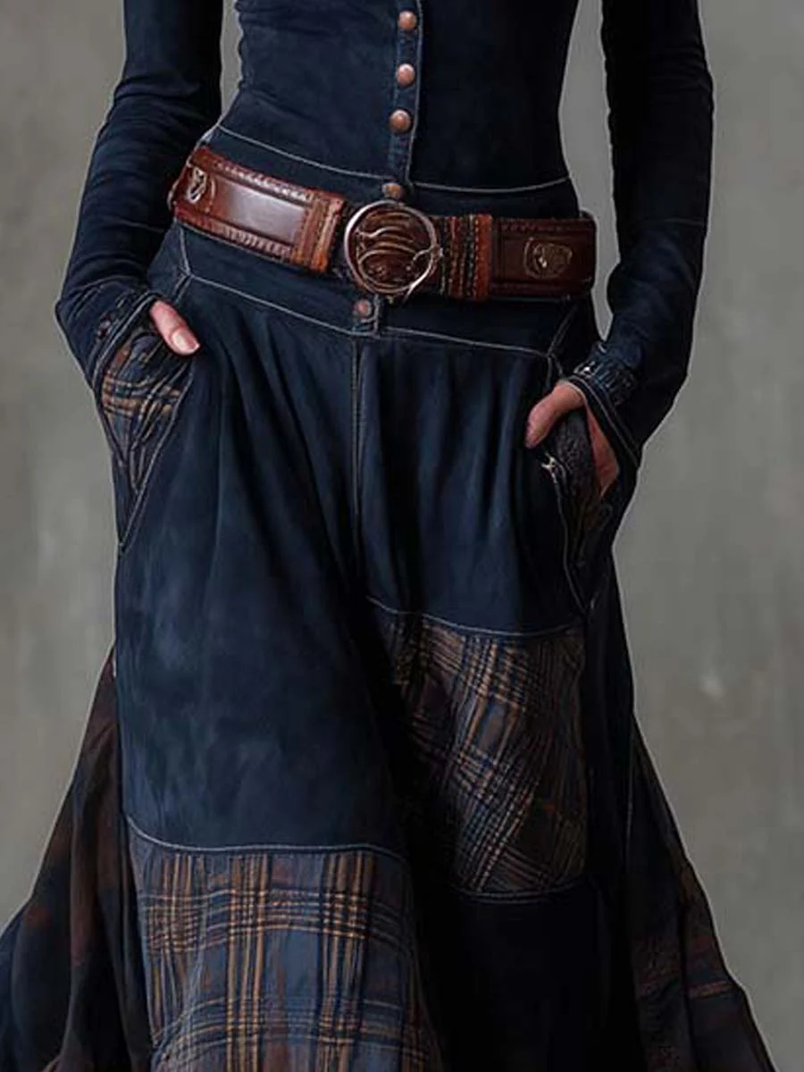 Elora™ | Abito maxi scamosciato Michelle