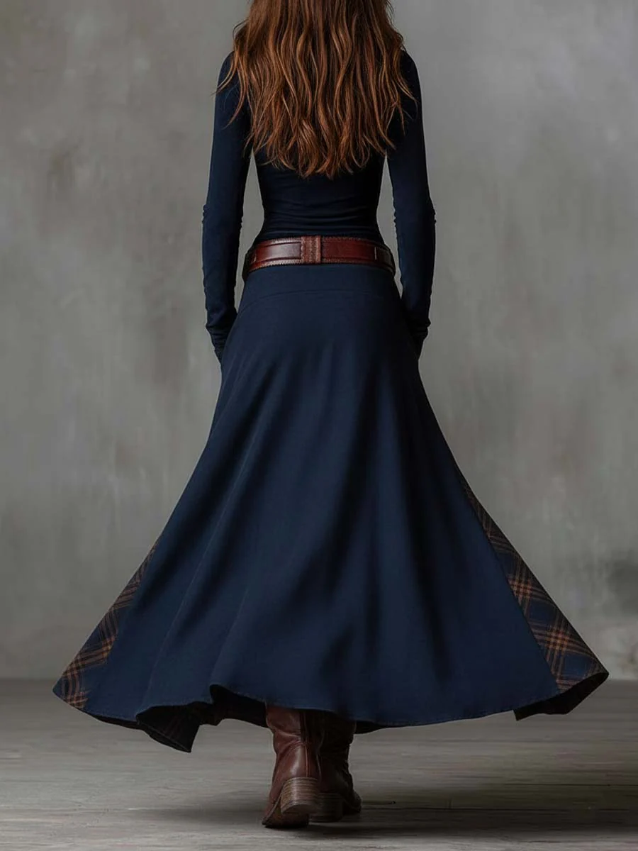Elora™ | Abito maxi scamosciato Michelle