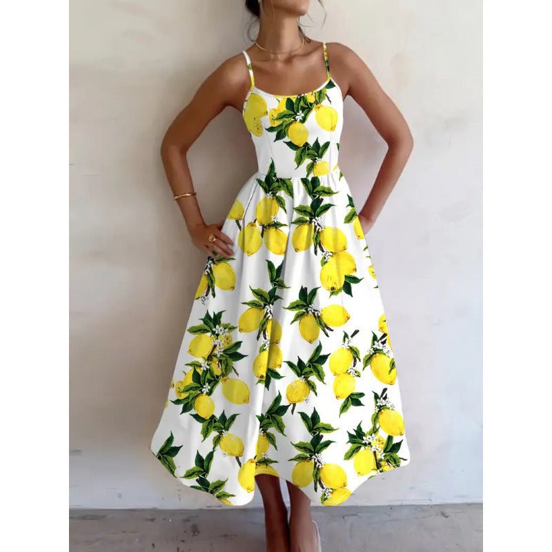 Abito midi Cressida | Lemon Grove - Serena Roma