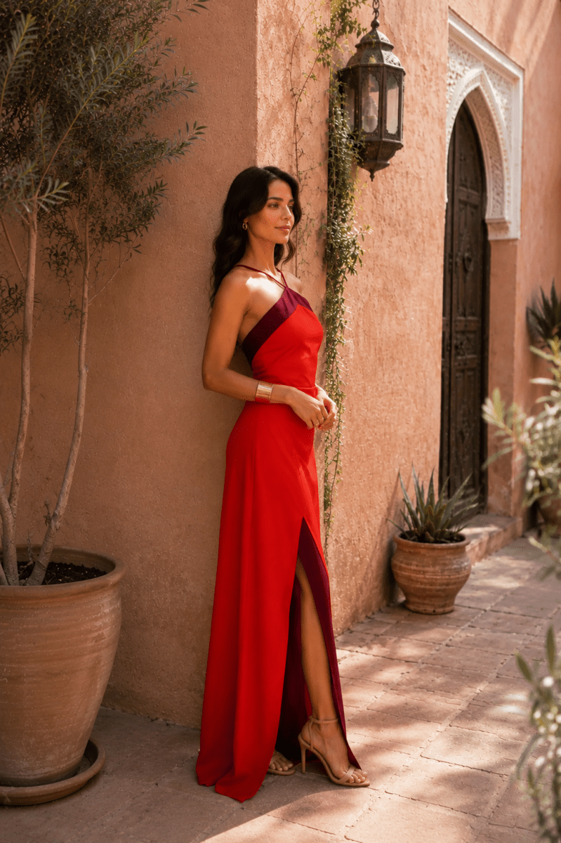 Abito Oasis in rosso - Serena Roma