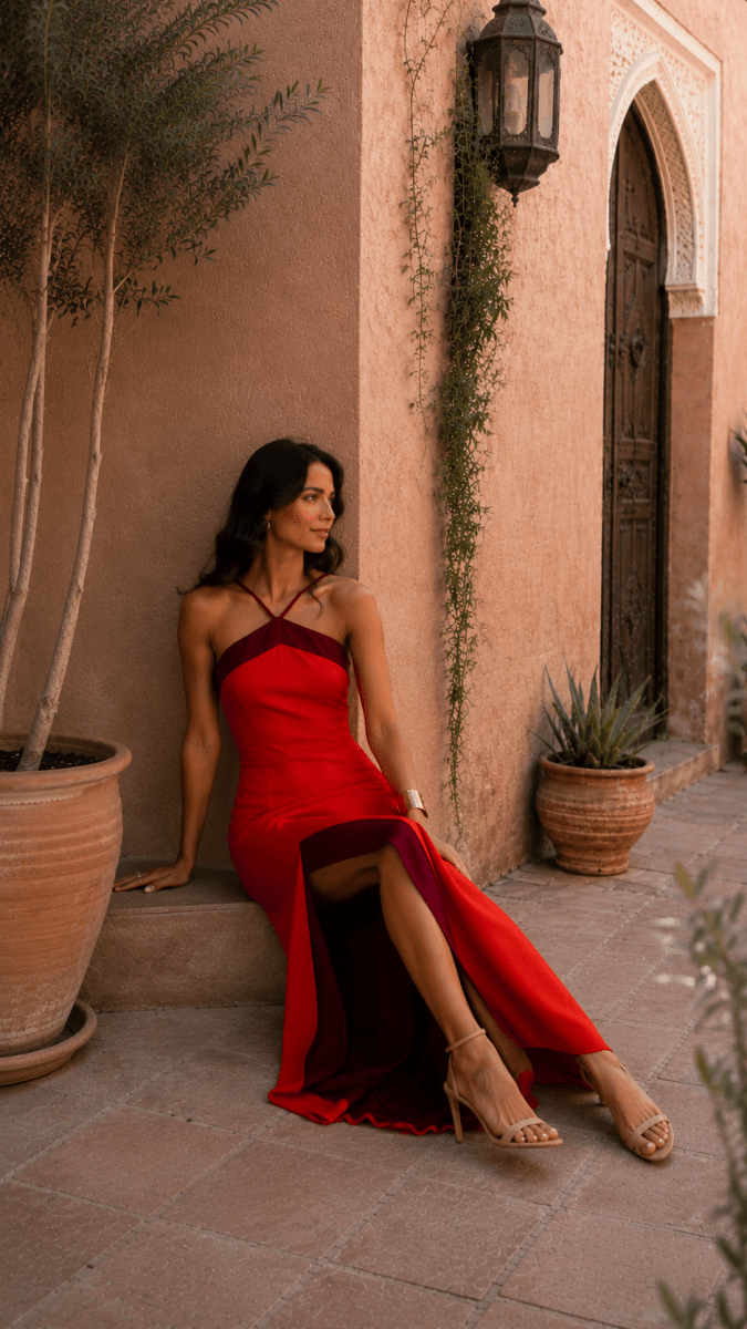 Abito Oasis in rosso - Serena Roma
