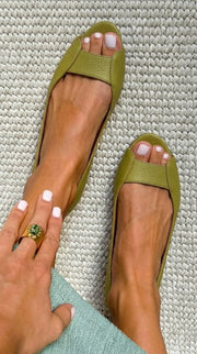 Adelina Sandali Dorati Comfort Chic - Serena Roma