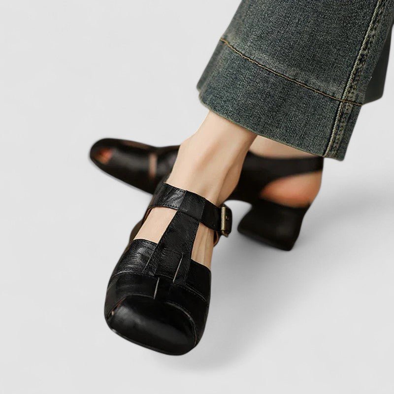 AMELIA™|SCARPE ORTOPEDICHE MARY JANE IN VERA PELLE - Serena Roma