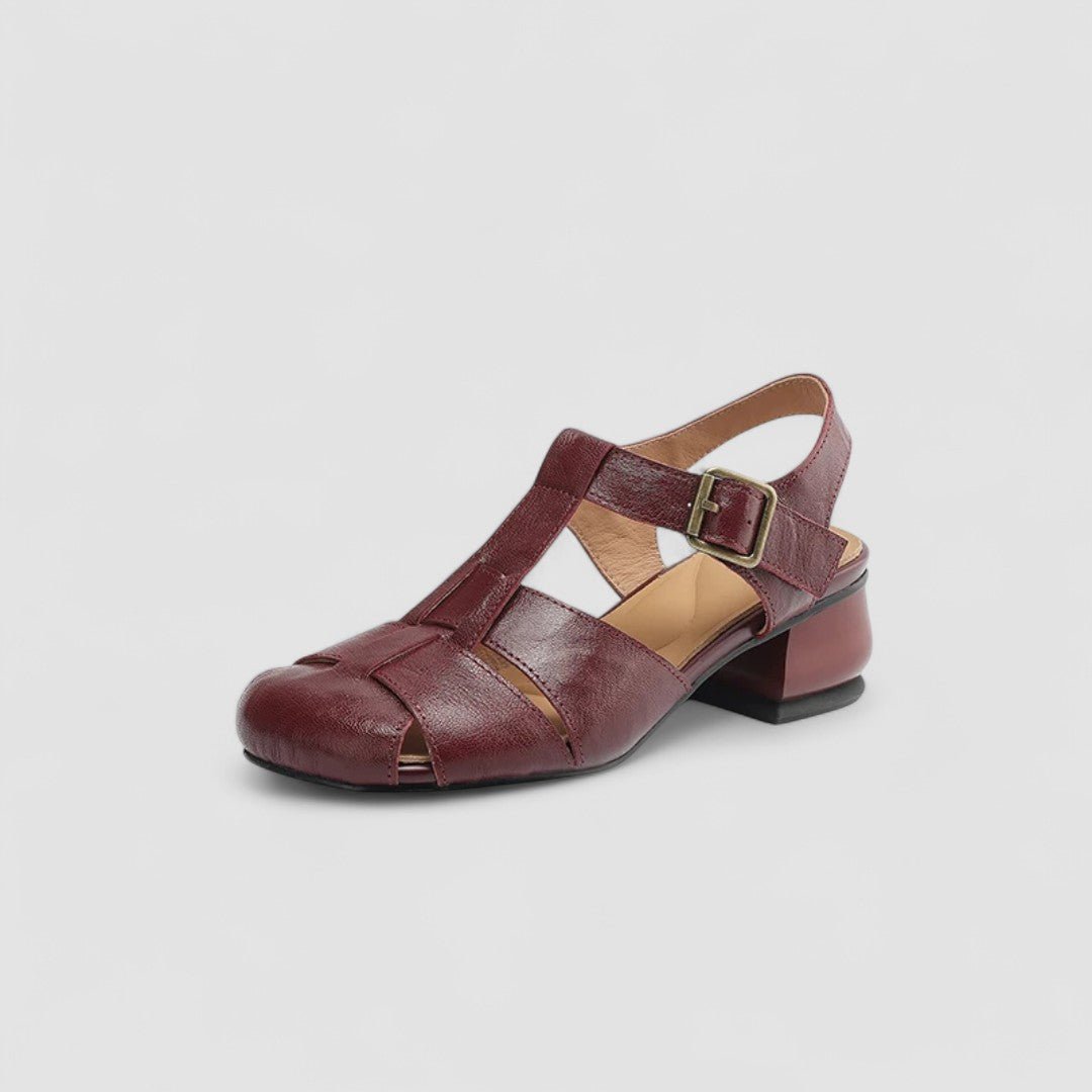 AMELIA™|SCARPE ORTOPEDICHE MARY JANE IN VERA PELLE - Serena Roma