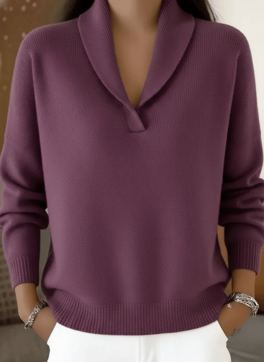 Antonine™ | Maglione con scollo a V - Serena Roma