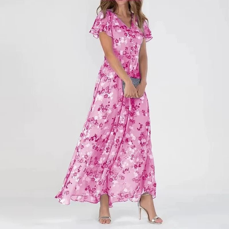 Aurelia | Abito glamour che copre la pancia - Serena Roma