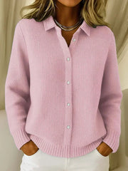 Camille™ | Cardigan in maglia testurizzata con bottoni - Serena Roma