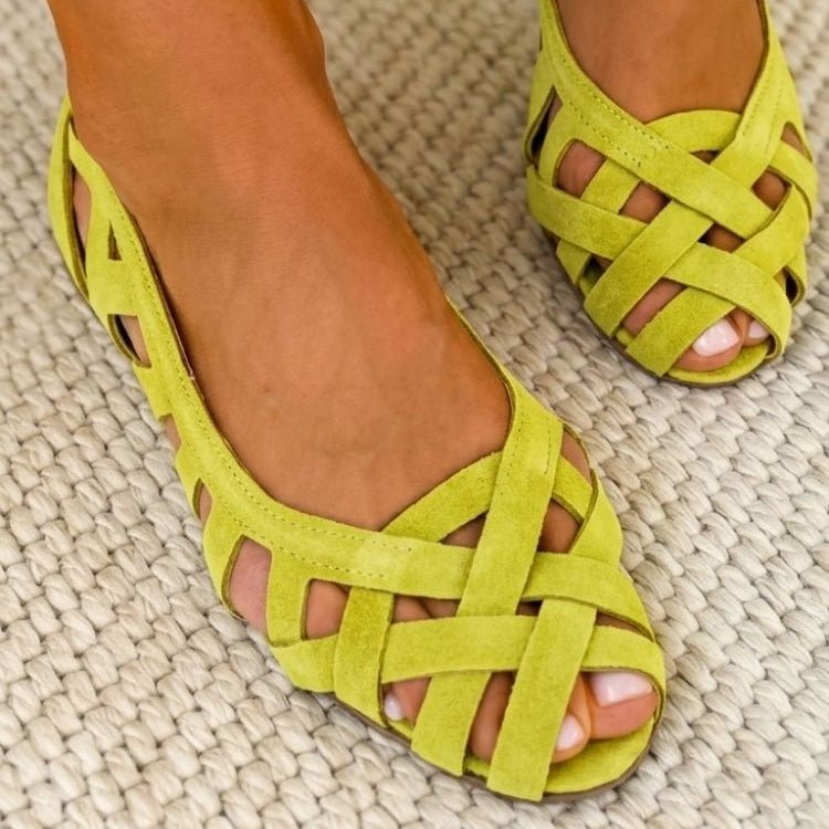 Caterina Sandali Intrecciati Colorati Comfort - Serena Roma