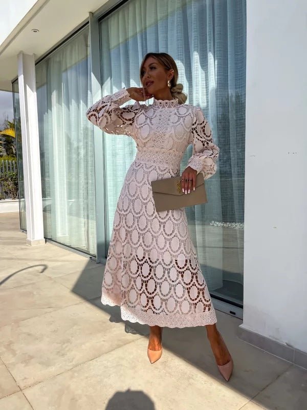 Charlize | Abito romantico in pizzo - Serena Roma