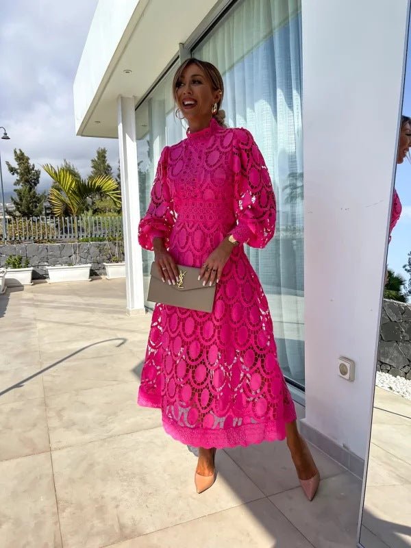 Charlize | Abito romantico in pizzo - Serena Roma