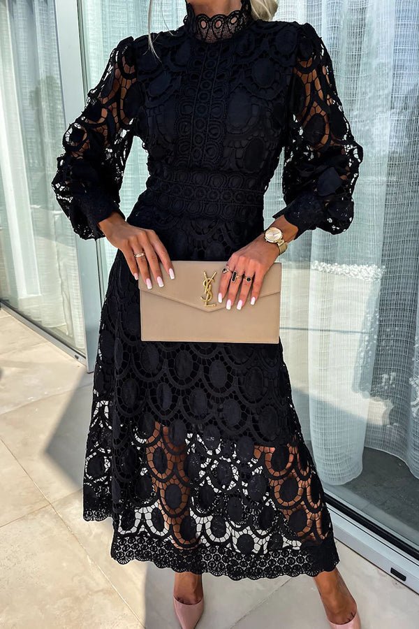 Charlize | Abito romantico in pizzo - Serena Roma