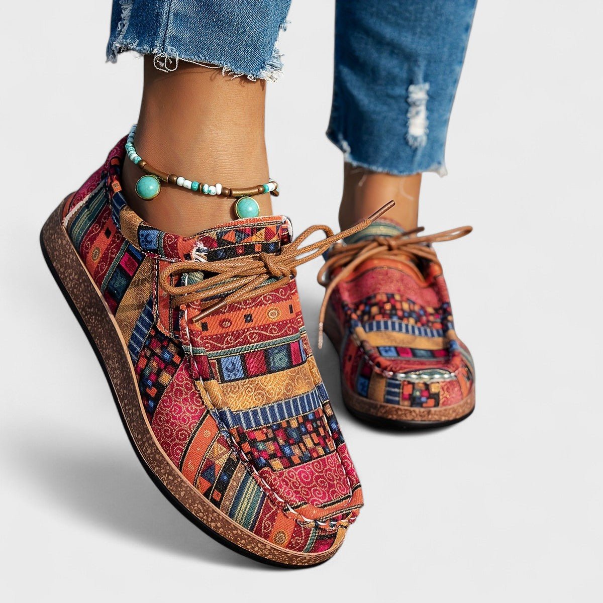 Chiara | Sneakers ortopediche boho comode - Serena Roma