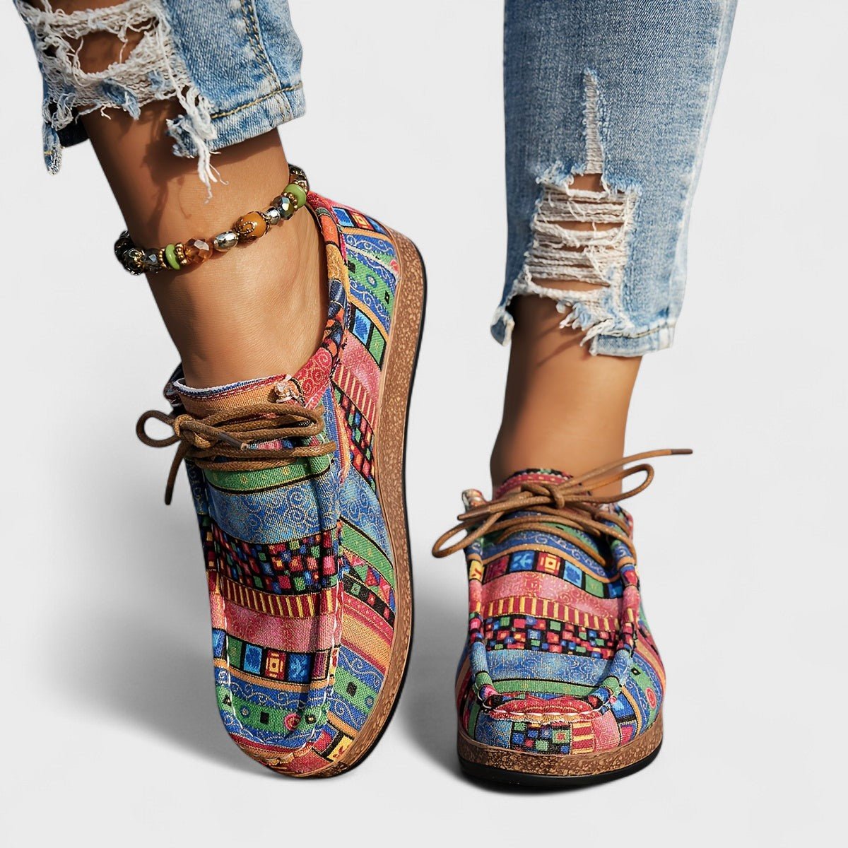 Chiara | Sneakers ortopediche boho comode - Serena Roma