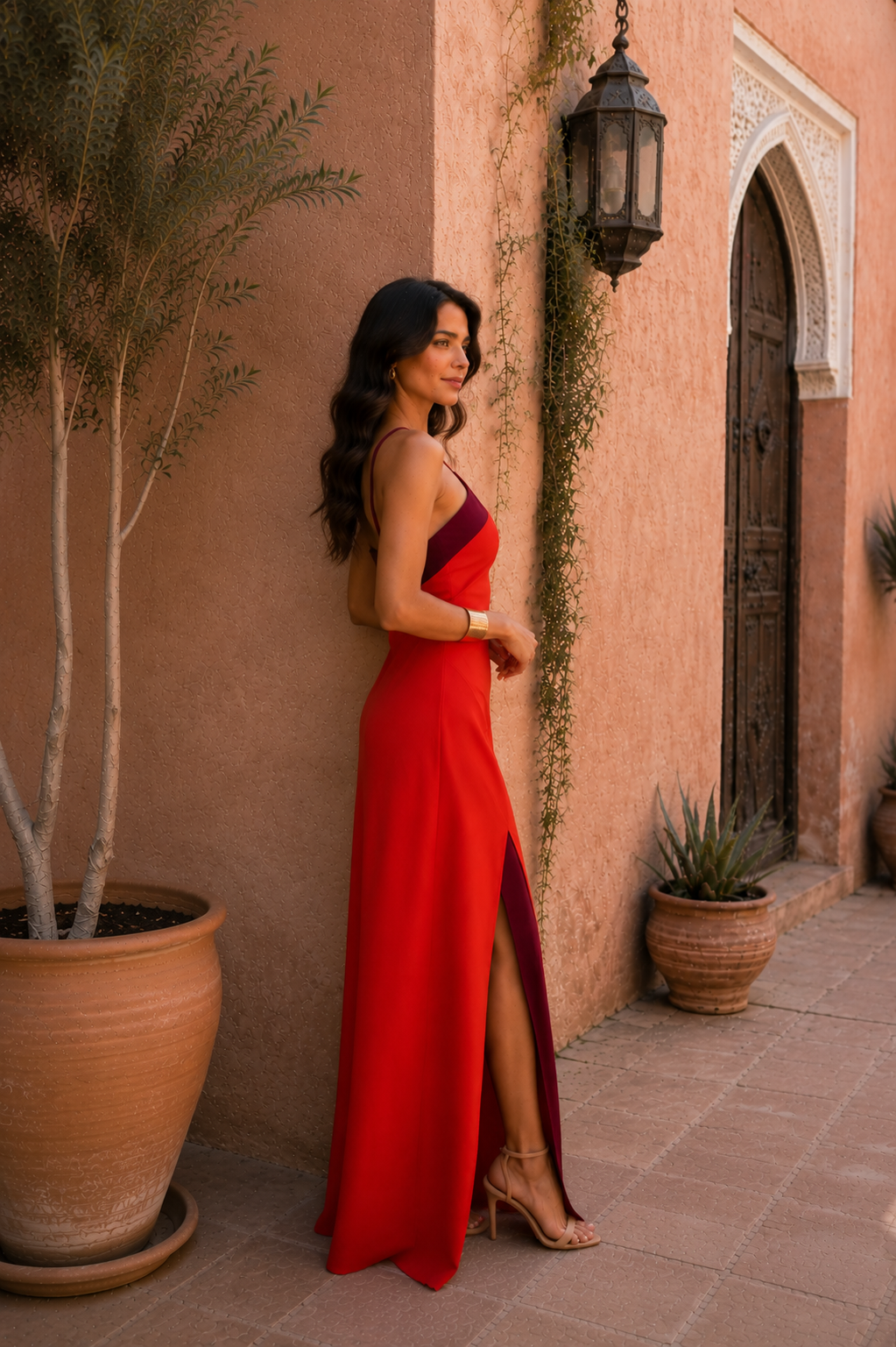 Abito Oasis in rosso