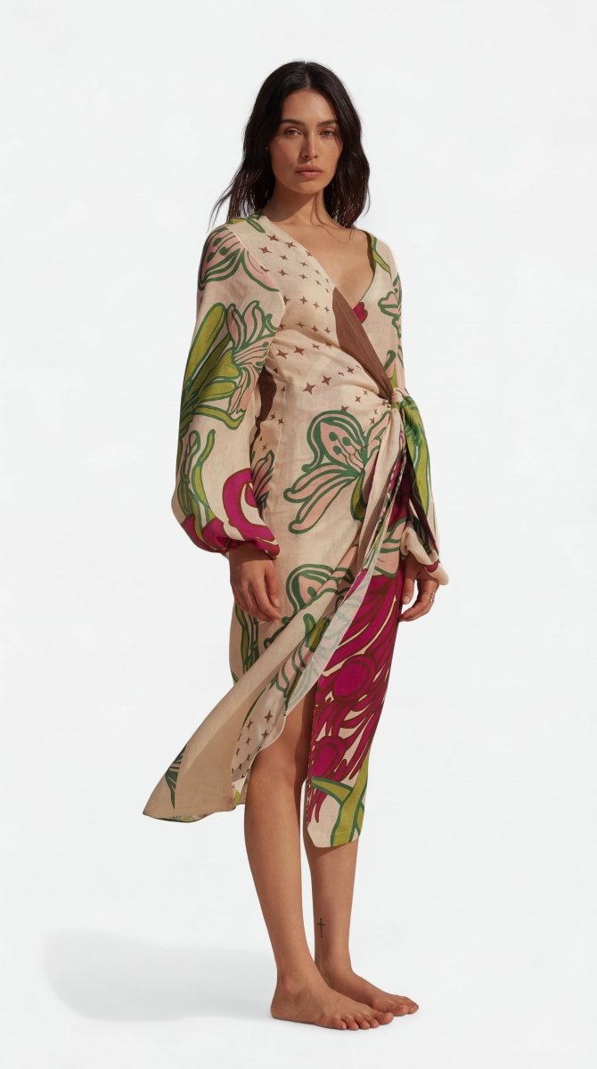 Fana | Vestito floreale - Serena Roma