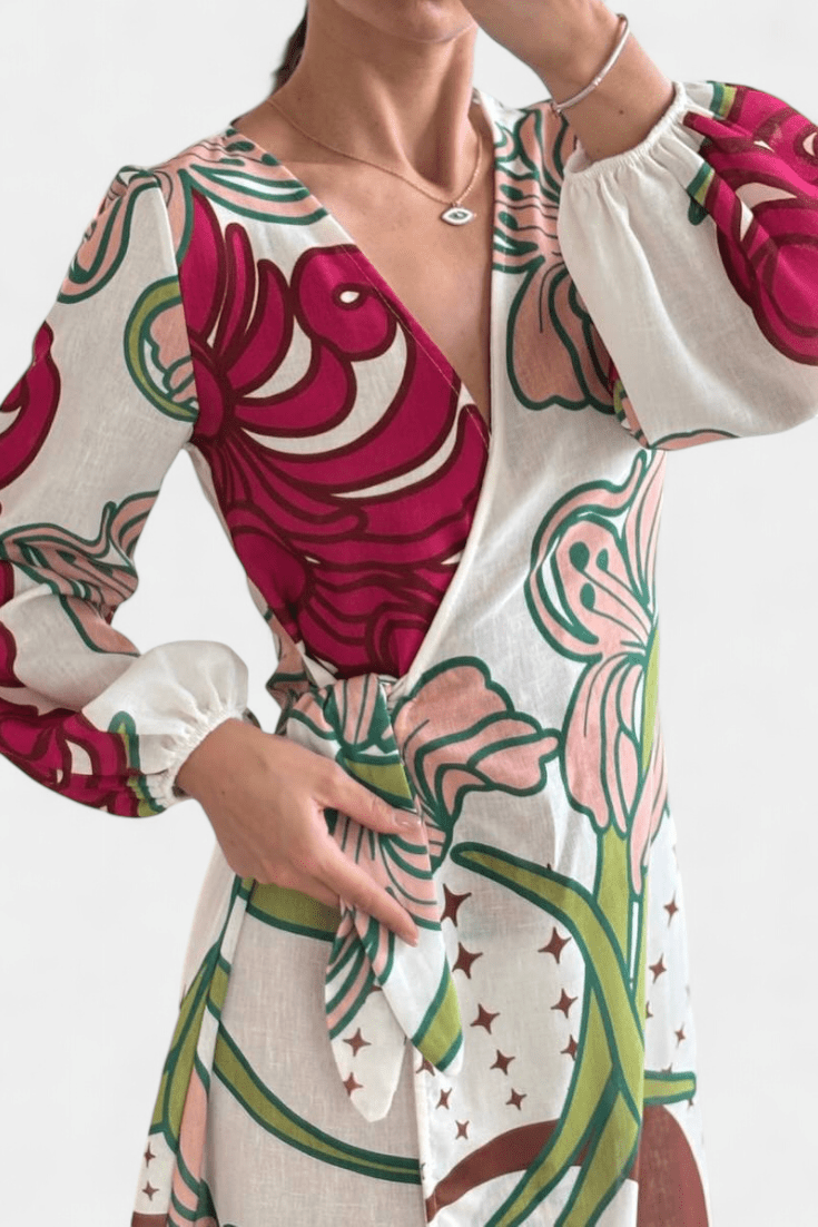Fana | Vestito floreale - Serena Roma