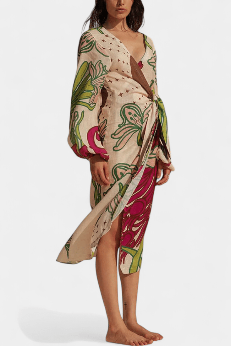 Fana | Vestito floreale - Serena Roma