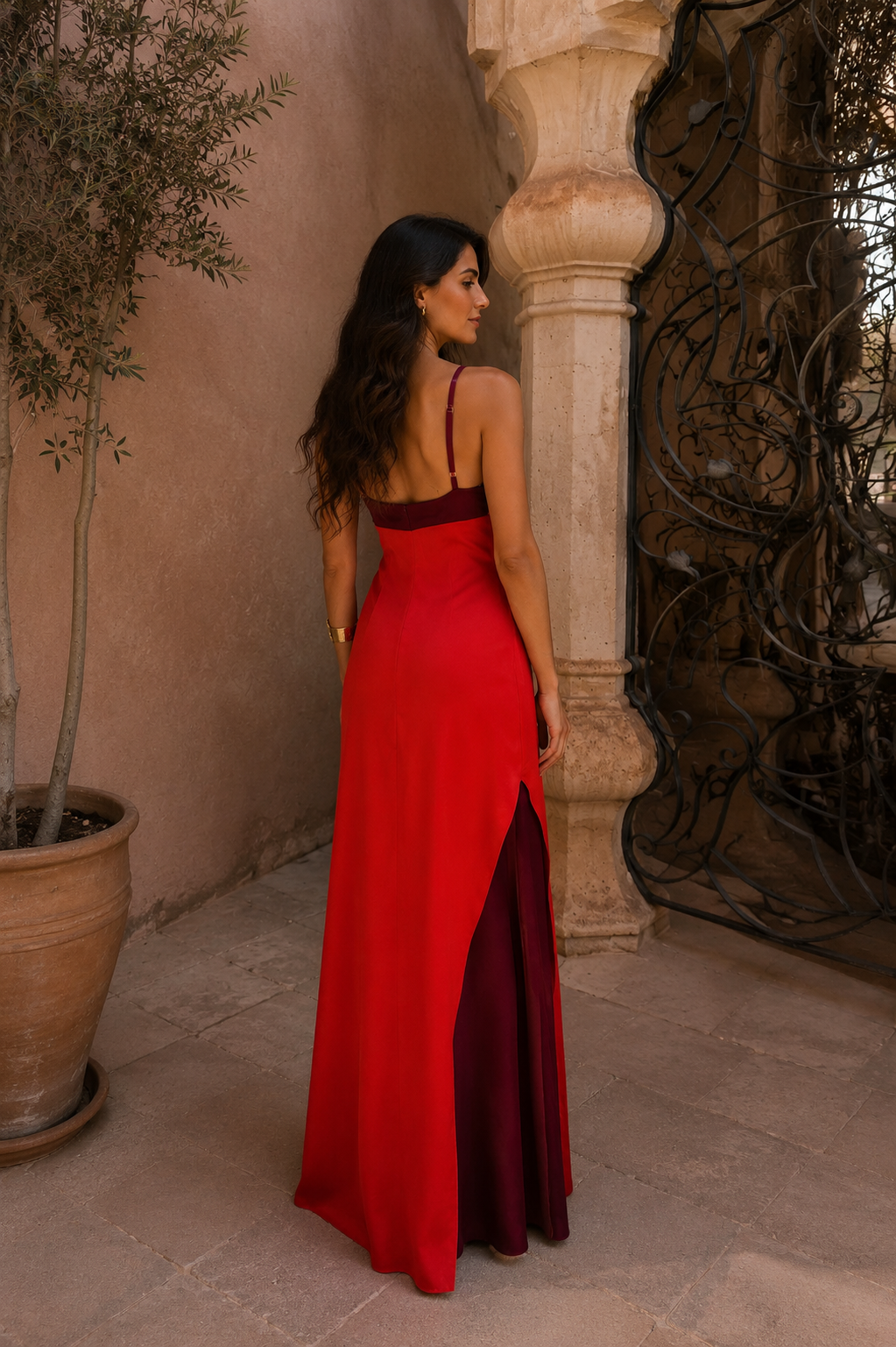 Abito Oasis in rosso