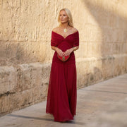 Harper : abito rosso elegante