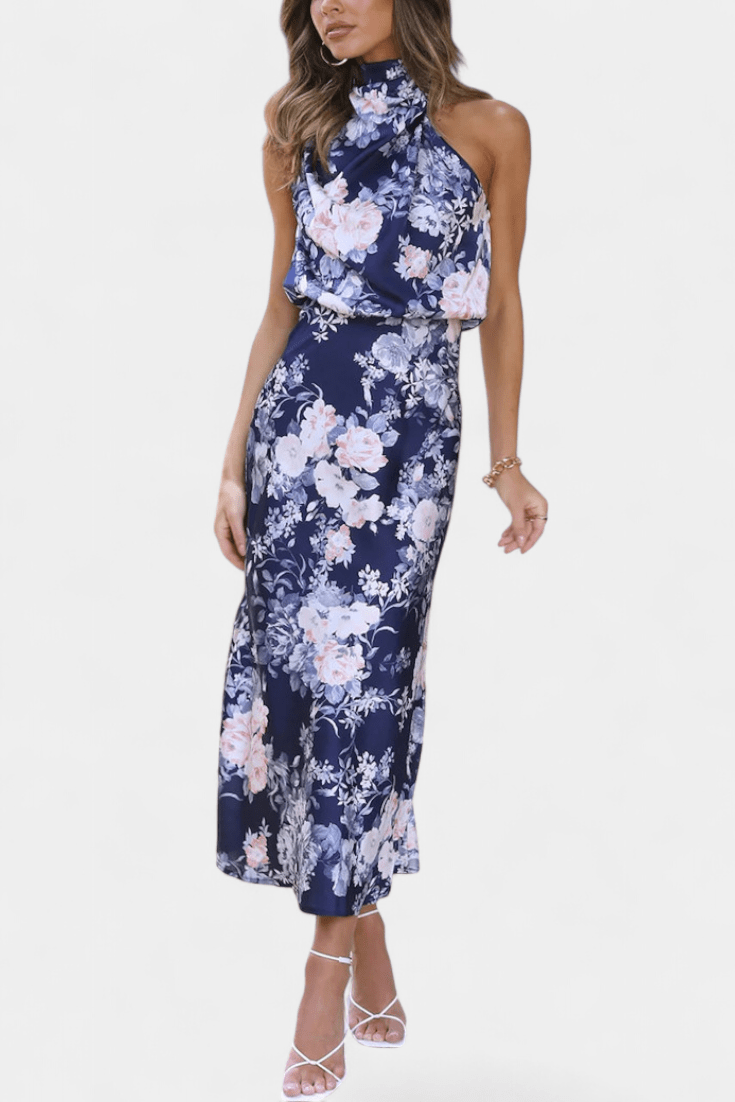 Lisa | Maxi Halter floreale - Serena Roma