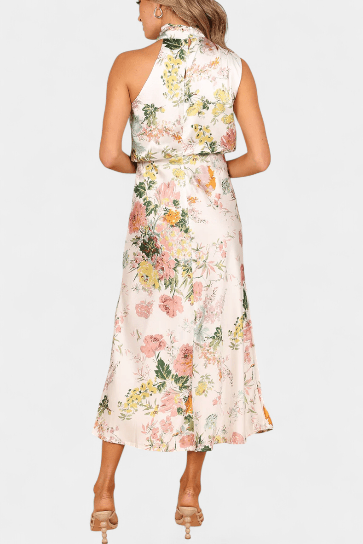 Lisa | Maxi Halter floreale - Serena Roma