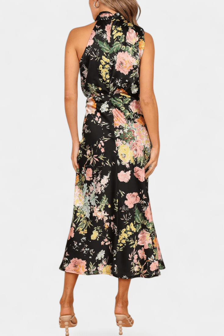 Lisa | Maxi Halter floreale - Serena Roma