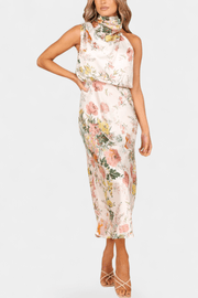 Lisa | Maxi Halter floreale - Serena Roma