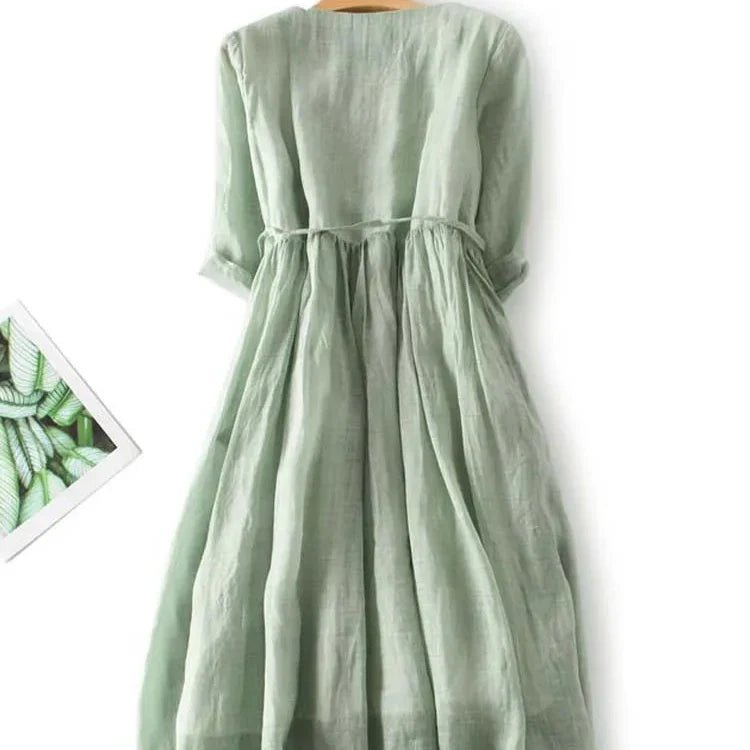 Livia | Maxi abito leggero - Serena Roma
