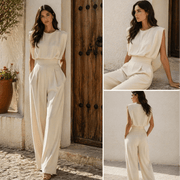 Noemi | Tuta elegante con cintura in vita - Serena Roma
