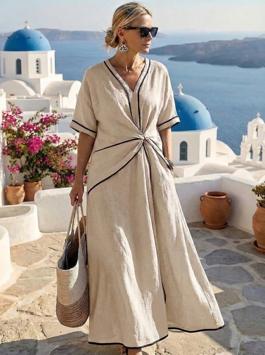 Santorini™ Vestito Estivo - Serena Roma