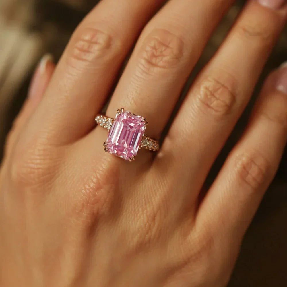 Sensibilizzazione sul tumore al seno | Anello classico rosa | 1+1 Gratis - Serena Roma