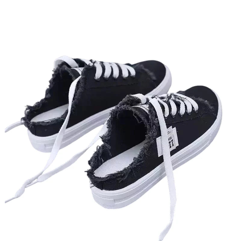 Sneakers da donna stile cowboy modello mule